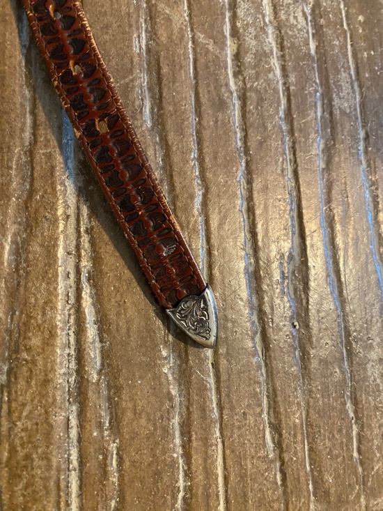 Brown Western leather concho belt. Bought in Jackson Hole, Wyoming years ago main image 4
